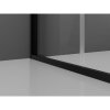 Mexen Exo, usa plianta pentru deschidere 85x200 cm, sticla transparenta 6mm, profil negru, 816-085-000-70-00
