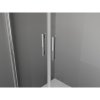 Mexen Exo, cabina de dus cu usa batanta 80 x 85 cm, sticla transparenta 6 mm, profil cromat, 814-080-085-01-00