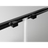 Mexen Exo, cabina de dus cu usa culisanta 120 x 100 cm, sticla transparenta 6 mm, profil negru, 8151-120-100-70-00