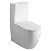 Sapho, vas combinat WC INFINITY RIMLESS cu rezervor, deșeuri inferioare/spate, alb, PC105WR
