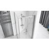 Rea Rapid Slide, cabină de duș cu ușă glisantă 100 (uşă) x 100 (perete), sticlă transparentă de 6 mm, profil cromat, KPL-K5602
