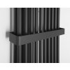 Sapho, element de incalzire FEDE 1500x490 mm, 10 segmente, negru mat, IR193