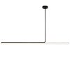 Toollight, plafoniera LED 140cm, 14W, APP1660-CP, negru, OSW-06994