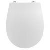 Isvea, scaun toaleta SENTIMENTI SLIM, Soft Close, Easy Take, alb, 40D10200I-S