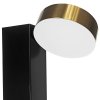 Toollight, lumină de perete cu LED, 13W, APP1600-W, negru-auriu mat, OSW-01592