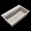 Gamma Advance, chiuvetă granit cu 1 compartiment 805x505x210 mm, bej, GMA-ZLE000116