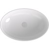 Polysan, lavoar de blat BANERA OVAL, marmura turnata, 60x40cm, alb, 14397
