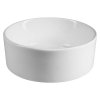 Aqualine, Lavoar de blat ceramic, diametru 40 cm, alb, 40150