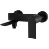 Gamma Faro, robinet pentru cada montat pe perete, negru mat, GMA-BFW-C