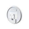 Mereo, oglindă rotundă, iluminare LED, MER-CN163
