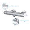 Gamma Termo, baterie termostatica de dus cu racord de dus de jos 1/2", crom, GMA-BTO-CH