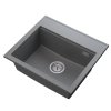 Gamma Modern 5055, chiuveta granit cu 1 compartiment 560x500x210 mm, gri, GMA-ZM-55-G