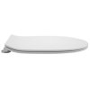 Isvea, scaun WC KAIRO SLIM, Soft Close, Easy Take, alb, 40D10200I