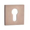 Kuchinox, rozetă mâner cu orificiu pentru inserția cilindrului, cupru mat, LAV-LK6_802A