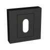 Kuchinox, rozeta maner pentru cheie interioara, negru mat, LAV-LK5_901A