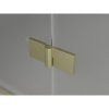 Mexen Lunar-F Duo, duș rabatabil 90 x 75 cm, sticlă transparentă de 8 mm, profil auriu mat, 836-090L-075P-55-00