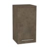 Mereo, Dulap baie Mereo Bino sus 63 cm, dreapta, Multidecor, Chicago Concrete gri închis, MER-CN696BCS2