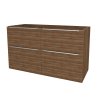 Mereo, Mereo Mailo, mobilier baie 121 cm, mâner cromat, Multidecor, nuc Pacific Tobacco, MER-CN593SOPT2