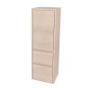 Mobilier baie Mereo, Mereo Opto 125 cm înălțime, deschidere pe dreapta, Multidecor, Stejar patinat, MER-CN995PDUP1