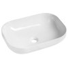Sapho, lavoar ceramic EVORA, 50.5x37cm, alb, AR429