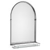 Sapho, oglindă TIGA cu raft 48x67cm, crom, HZ202