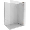 Mexen, Paravan de duș Mexen Lunar L dreapta 70 x 200 cm, transparent 8 mm, auriu roz - 830L-070-000-60-00-P