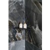 Sapho, Raft de colț ABELINE Rockstone 250x250mm, alb mat, AE250-0101