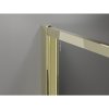 Mexen Exo, ușă de duș pliabilă 60 cm, sticlă transparentă, aurie, 816-060-000-50-00
