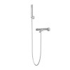 Gamma Roy, baterie termostatică pentru cadă cu set de duș manual, cromat, GMA-BRYPWT-CH