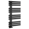 Sapho, element de încălzire SILVANA 500x972mm, negru mat, IR164B