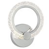 Toolight, aplică LED de perete 22x19cm, 8W, 3000K, LHJ067-W, cromată, OSW-60035