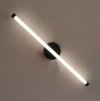 Toolight, aplică LED de perete 60cm, 12W, 3000K, LHJ069-W, negru mat, OSW-60037