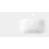 Mexen Vela, lavoar încorporat 91 x 46,5 cm, dreapta, alb mat, 25239001P