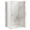 Rea Atlas, cabină de duș 100 (ușă) x 100 (perete), partea dreaptă, sticlă transparentă 6 mm, profil cromat, KPL-K4565