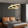 Toolight, lampă de tavan LED 60cm, 55W, 3500lm + telecomandă, APP1772-CP, auriu mat, OSW-06351