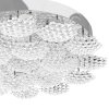 Toolight, lampă de tavan LED 45cm, MS014-C, cromată, OSW-09626