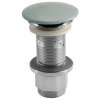 Sapho, scurgere lavoar 5/4", clic-clack, dop beton, 10-80 mm, verde mat, FG923