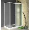 Aqualine, paravan de dus dreptunghiular AMADEO 1200x800mm versiune L/P, sticla caramida, BTS120BTP80