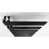 Aqualine, radiator POSEIDON 550x1740mm, negru mat, PS517B