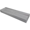 Deante Blur, lavoar blat granit 1200x400x120 mm, negru, DEA-CQB_SU2S