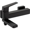 Deante Blur, baterie de cadă cu montare pe perete și gură rotativă, 150 mm, negru mat, DEA-BQL_N12M