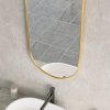 ErgaOvalMirror40x90cmGoldFrame 4