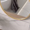 ErgaRoundMirror30x30cmGoldenFrame 4