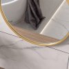 ErgaRoundMirror40x40cmGoldenFrame 4