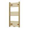 Gamma Simple, element de încălzire 500x900 mm, 357 W, auriu mat, GMA-SIMP-9050-BGD