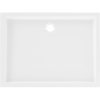 Mexen Flow+, cădiță de duș dreptunghiulară 110 x 90 cm, alb lucios, 46R109011H