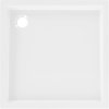Mexen Flow+, cădiță de duș pătrată 90 x 90 cm, alb lucios, 46S109090H