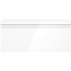 Mexen Orio, mobilier de baie 60 cm cu blat, 1 sertar, alb lucios, 91A10-06023-1-BFC00