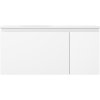 Mexen Orio, Dulap baie 90 cm cu lavoar Vela stânga, 1S, 1D, alb mat, 91A13-09047-3-BBFF01-W23L01