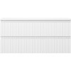 Mexen Rivel, mobilier de baie 100 cm cu blat, 2 sertare, canelat, alb mat, 91A20-10047-2-BFFC01